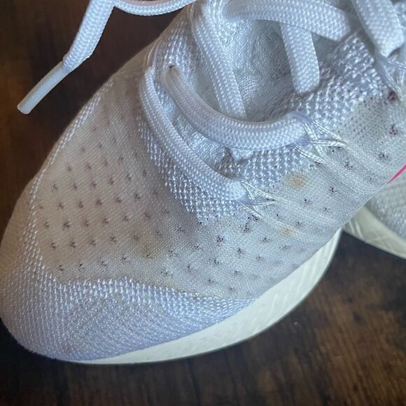 Nike React Infinity Run FK 2 White/Black-Sail-Pink Blast DJ5396-100 Women's 8 - Picture 10 of 10